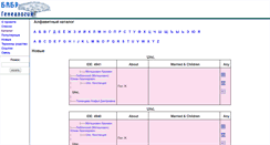 Desktop Screenshot of genealogy.babr.ru